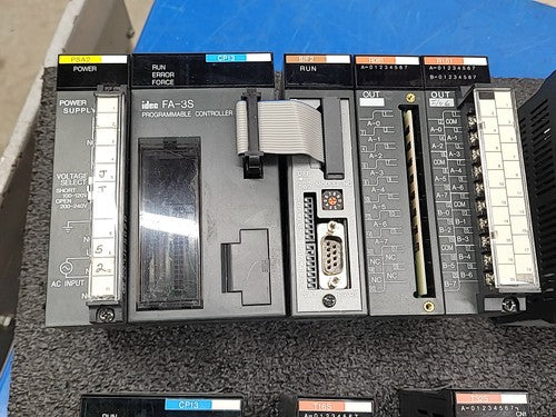 LOT IDEC FA-3S Programmable Controller PLC Lot CPU PSA1 AD122 CP11 R16I Modules