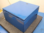 Hoffman Blue Steel Electrical Enclosure Junction Box Locking Gasket Seal 12x12x7