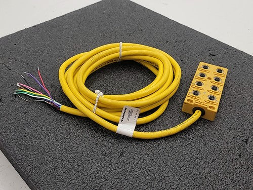 Turck VB 80-P7X9-5 M8 Sensor Distribution Junction Block Box Flying Lead Cable