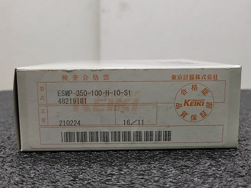 Tokyo Keiki ESMP-350 Pressure Sensor Switch 100-H-10-S1 Industrial