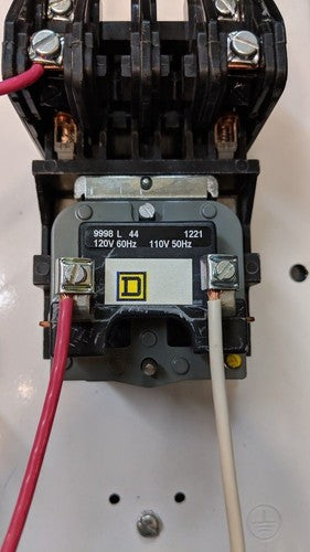 Square D 8903 L020 Enclosed Lighting Contactor 2-Pole 277-600V 20A 120V Coil