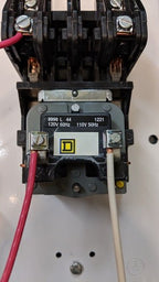 Square D 8903 L020 Enclosed Lighting Contactor 2-Pole 277-600V 20A 120V Coil