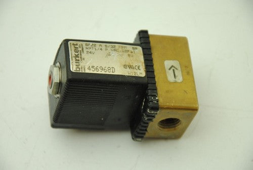 Burkert 456968D, Solenoid Valve 1/4" NPT 24V