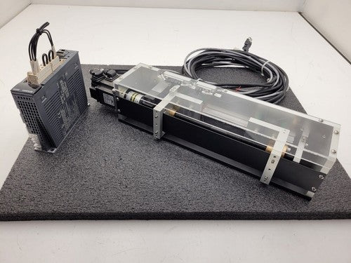 Mitsubishi 200W Servo Adjustable Width Control System HF-KP23 + MR-J3-20A Unit B