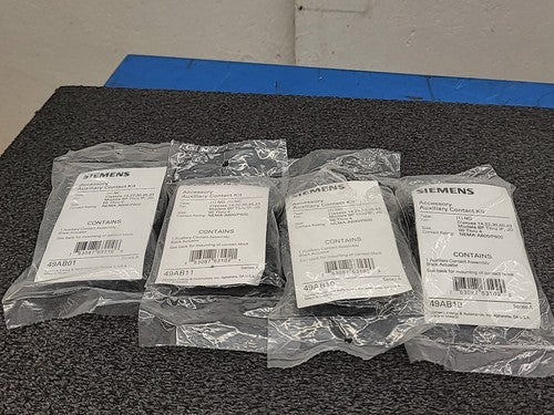 Siemens Auxiliary Contact Kit 49AB01 49AB10 49AB11 NO NC Actuator Block Set