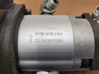 Poclain Hydraulics B47581S 3x Hydraulic Pump Stack CCW Rotation B
