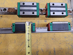 Pair of 2x Hiwin HGR30C Linear Guide Rail HGH30 79" 2000mm 4x HGH30CA Blocks