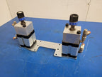 Pneumax Pneumatic Dual Cylinder Actuator w/ Adjustable stops 2420A1513