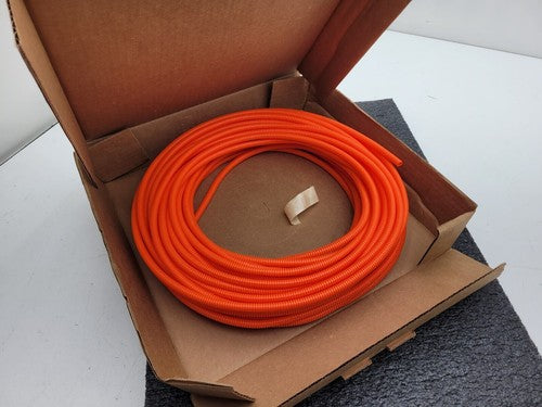 Panduit CLT25F-C3 Orange Currogated Slit Wall Wrap Cable Tubing 100FT 0.28" DIA