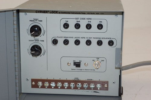 Continental Instruments Cypher Lock CypherLock Logic Controller
