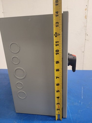 ABB FJ601-3PB6B Enclosed Disconnect Switch 3 Pole 60 Amp 600VAC NEW