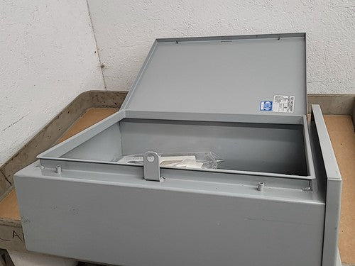 Hubbell Wiegmann RHC201606WW NEMA 1, 3R Enclosure Box 20x16x6 Carbon Steel Grey