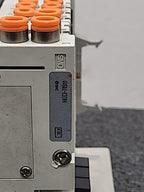 SMC Solenoid 9 Valve Manifold VQ1130-5 C0 / VVQ1000-10A-3 Pneumatic Assembly