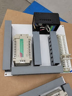 Lot of 2x Idec MICRO-1 PLC Control Panel Sola 83-24 Power Supply DIN Rail Relay