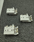 SMC MXS6-10AS-M9NWL Pneumatic Air Linear Guide Slide Cylinder Lot of 3