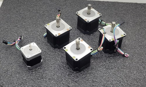 Lot of 5x VEXTA 2-PHASE STEPPING MOTOR C8934-9212K and PK245-01AA-C11