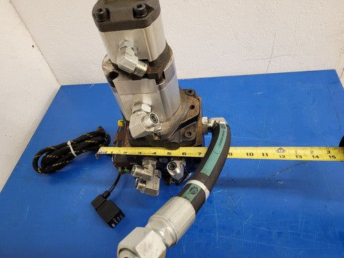 Poclain Hydraulics B47581S 3x Hydraulic Pump Stack CCW Rotation D2