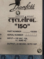 Danfoss Cyclatrol 150 Surface Mount DC Motor Speed Controller PN 150300