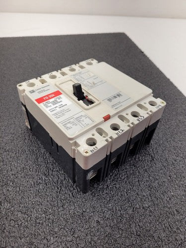 Cutler Hammer FD 35K FD3070L 70A 600 VAC 250 VDC 4-Pole Circuit Breaker