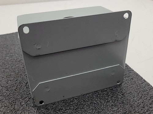 Hoffman E-E-2PBA Pushbutton Enclosure 2 Hole Steel NEMA Type 12 13 Gray Box
