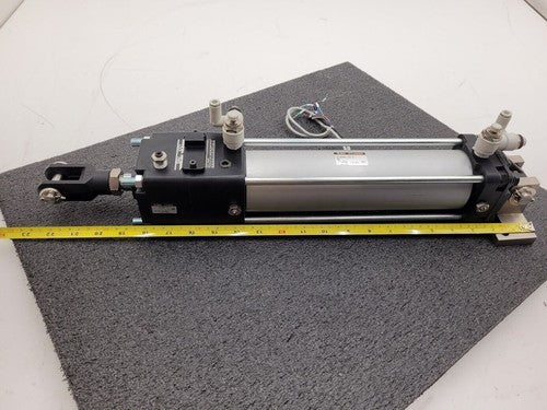 SMC Tie Rod Cylinder w/CLA63-E Lockup Unit CDLACN63-219-E-A53 D-A53 Sensors