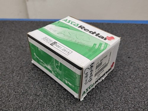 ASCO Red Hat II Solenoid Valve 8262H208 24VDC Brass NC Shutoff 1/4" NPT 6WTW2