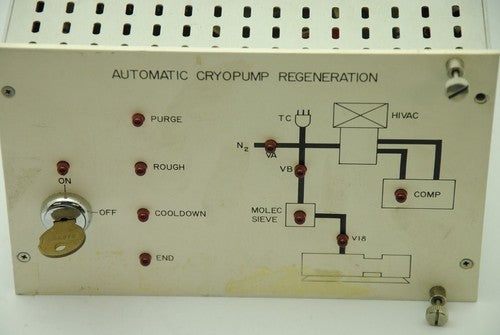VARIAN LF5354-1, Automatic Cryopump Regeneration