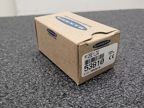 Banner Engineering M126E1LDQ 53810 M12 Class 1 Laser Emitter Source 53810