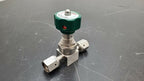 NUPRO 6LV-DAFR4-P-GR Manual Stainless Steel On/Off Gas Valve 1/4" VCR