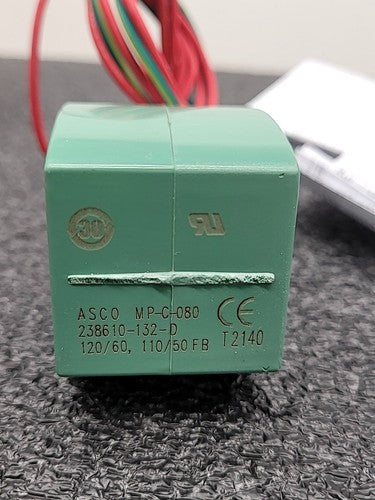 ASCO RedHat 8262H212 Solenoid Valve Brass Normally Closed 6WTR0