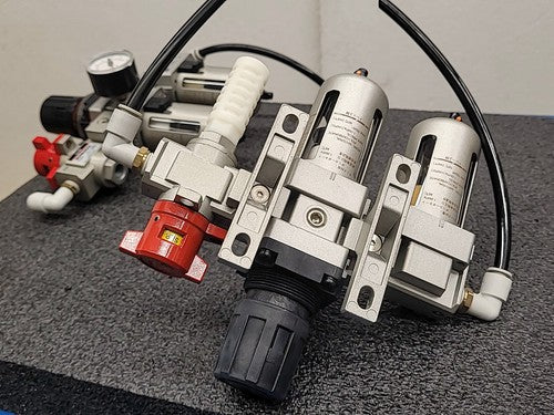 SMC NAFM3000-N02 Pneumatic FRL Filter Regulator Lubricator Assembly AW3000 AFM