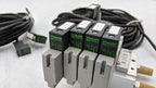 4x SMC SY5140-5DZ, SY5340-5DZ Base Mount Solenoid Valve 5 Port 2-3 Position 24V
