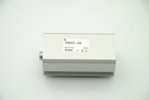 SMC CDQ2A20-40D Compact Cylinder, 20 Bore x 40 Stroke, New