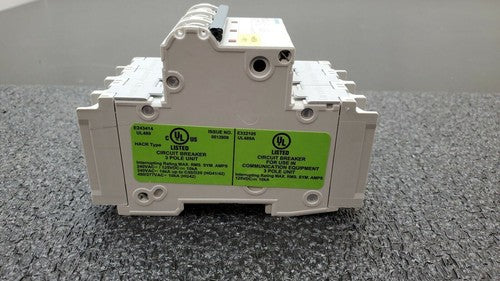 SIEMENS 5SJ4325-7HG41 Circuit Breaker 5SJ43, 25A, 240 V, 50/60Hz Type HSJ 3-Pole