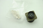ITT Cannon CB0-18-1SC 10-Pin Female Connector, Panel Mount  - NEW