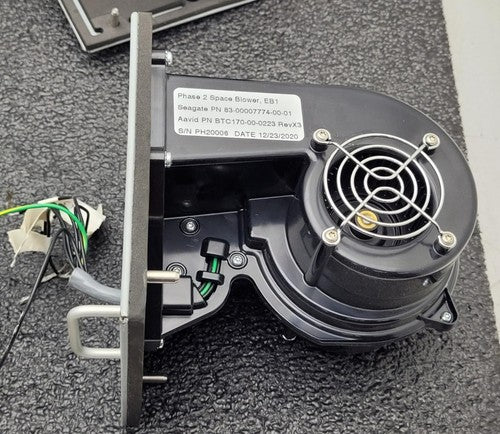 Lot of 4 Squirrel Cage Dual Sided Motor Cooling Fan Phase 2 Space Blower EB1 (B)