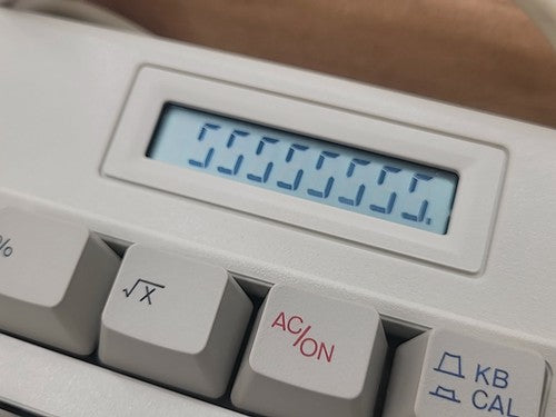 Focus Electronic FK-8000 KeyCal LCD Calculator Keyboard Vintage Computer