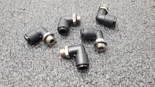 5x SMC KAL08-U02 Antistat One-Touch Fittings 8mm Applicable Tubing 1/4" Thread