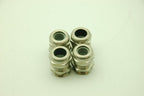 Sealcon Strain Relief - Nickel Plated Brass, Dome Fitting, NPT Thread Lot of 4