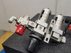 SMC NAFM3000-N02 Pneumatic FRL Filter Regulator Lubricator Assembly AW3000 AFM