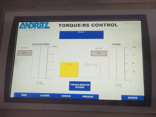 Allen Bradley PanelView Plus 7 Ser B Industrial HMI Touchscreen 2711P-T12W21D8S