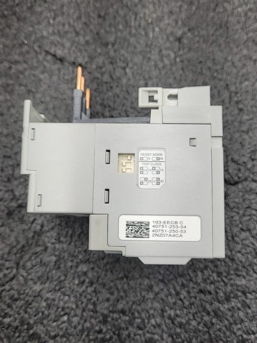 Allen Bradley 193-EECB E1 Plus Overload Relay Ser C Adjustable Current 1.0-5.0A