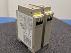 Omron H3DE-S1 Timer Relay Multi Function Time Delay 24-230VAC/DC SPDT Lot of 2