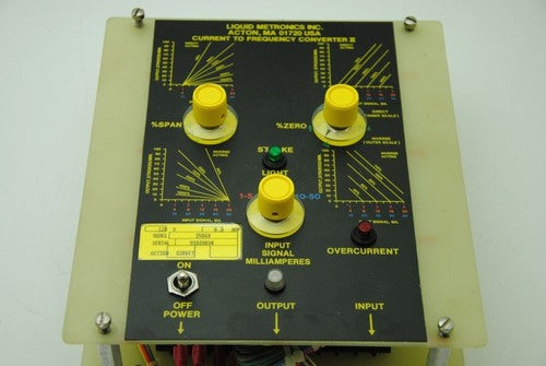 Liquid Metronics 25063 Current to Frequency Converter II 120V 0.2A