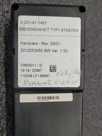 Homag 2-201-41-1451 Bedieneinheit Typ1 Control Panel Pendant Operator Unit EMO