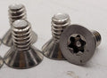 96x Stainless Steel T30 TORX Security Countersunk Machine Screw 1/4-20 x 1/4"