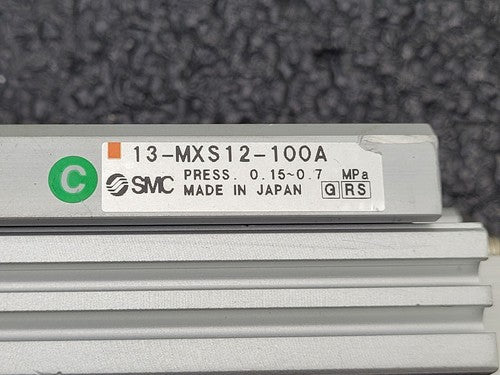 SMC 13-MXS12-100A Linear Guide Slide Cylinder