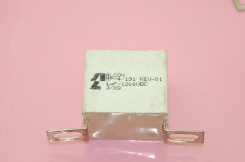 ICEL & ALCON 120VDC Capacitors, 1.0 uF - Lot of 5