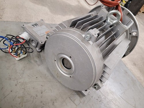 Elmor AC Continuous Duty Motor IP55  MT132MA4 7.5 Kw 10HP TH3-101A Adapter