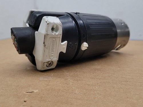 Hubbell CS8365C Male Locking Plug 50A 250V AC 3P 4W Twist Lock Connector